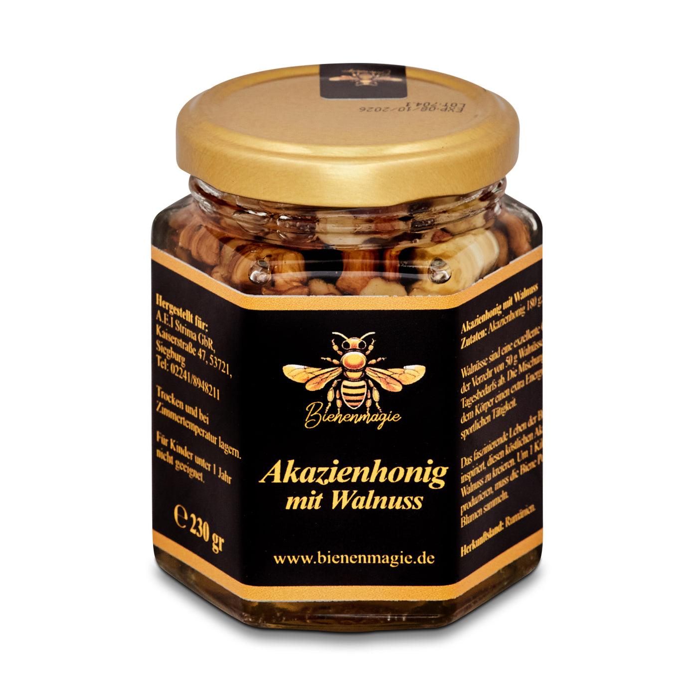 Akazienhonig mit Walnuss