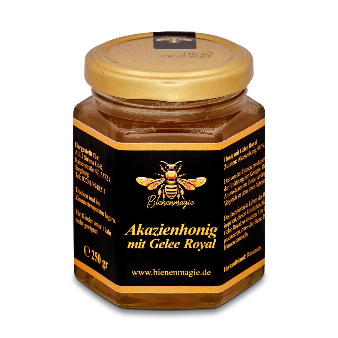 Acacia honey with royal jelly